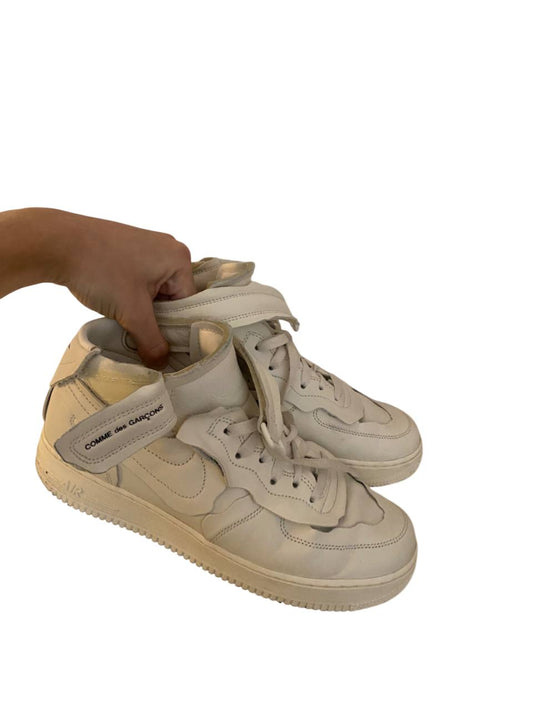 Comme des Garçons x Air Force 1 Mid "White"