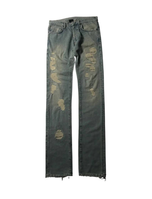 SS06 Dior "crash" denim