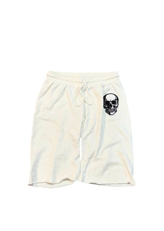 SS04 Number (N)ine white skull shorts