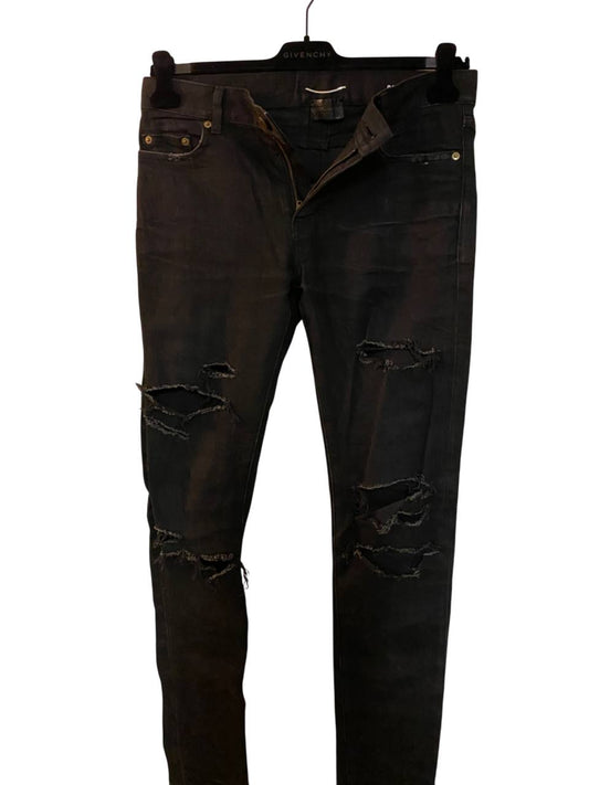 Saint Laurent Paris 2015 crash denim